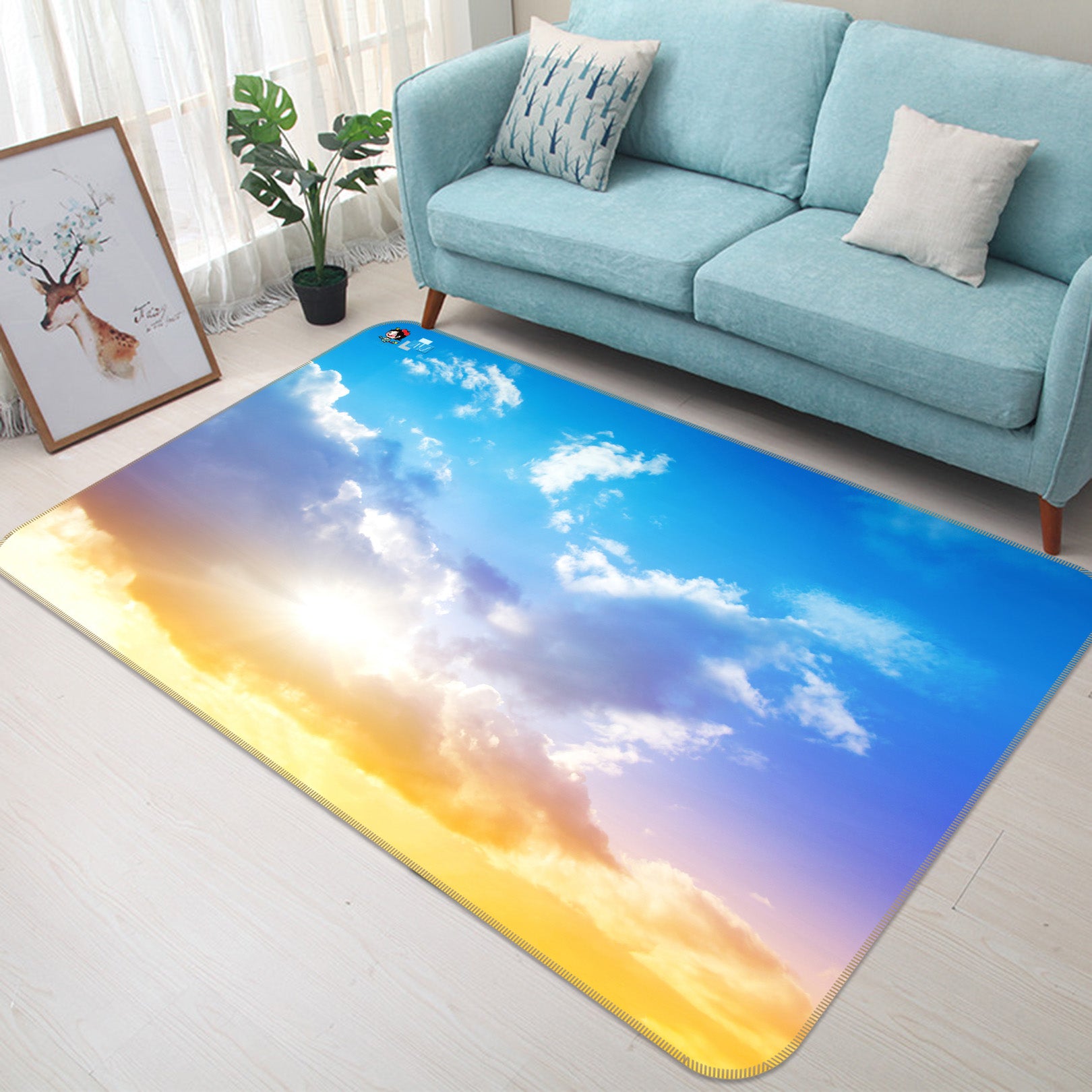 3D Sky 66115 Non Slip Rug Mat