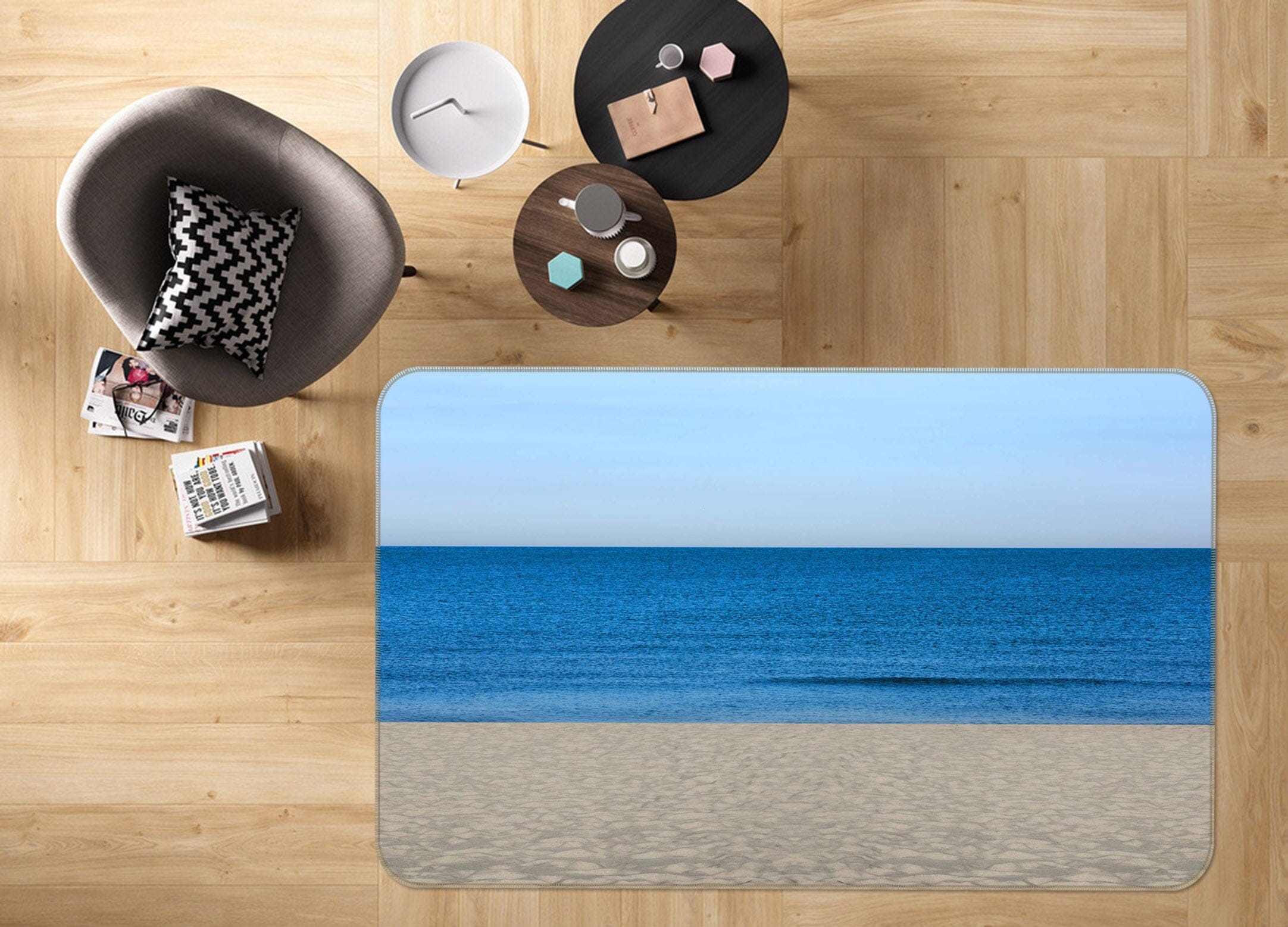 3D Sea Beach 1103 Marco Carmassi Rug Non Slip Rug Mat Mat AJ Creativity Home 