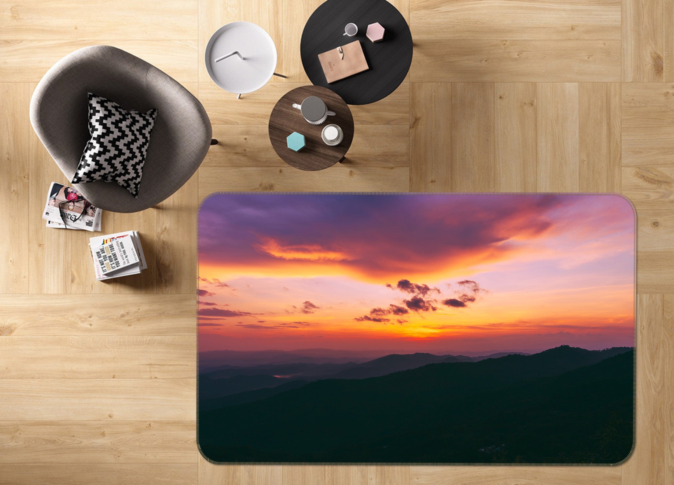3D Sky 31008 Non Slip Rug Mat
