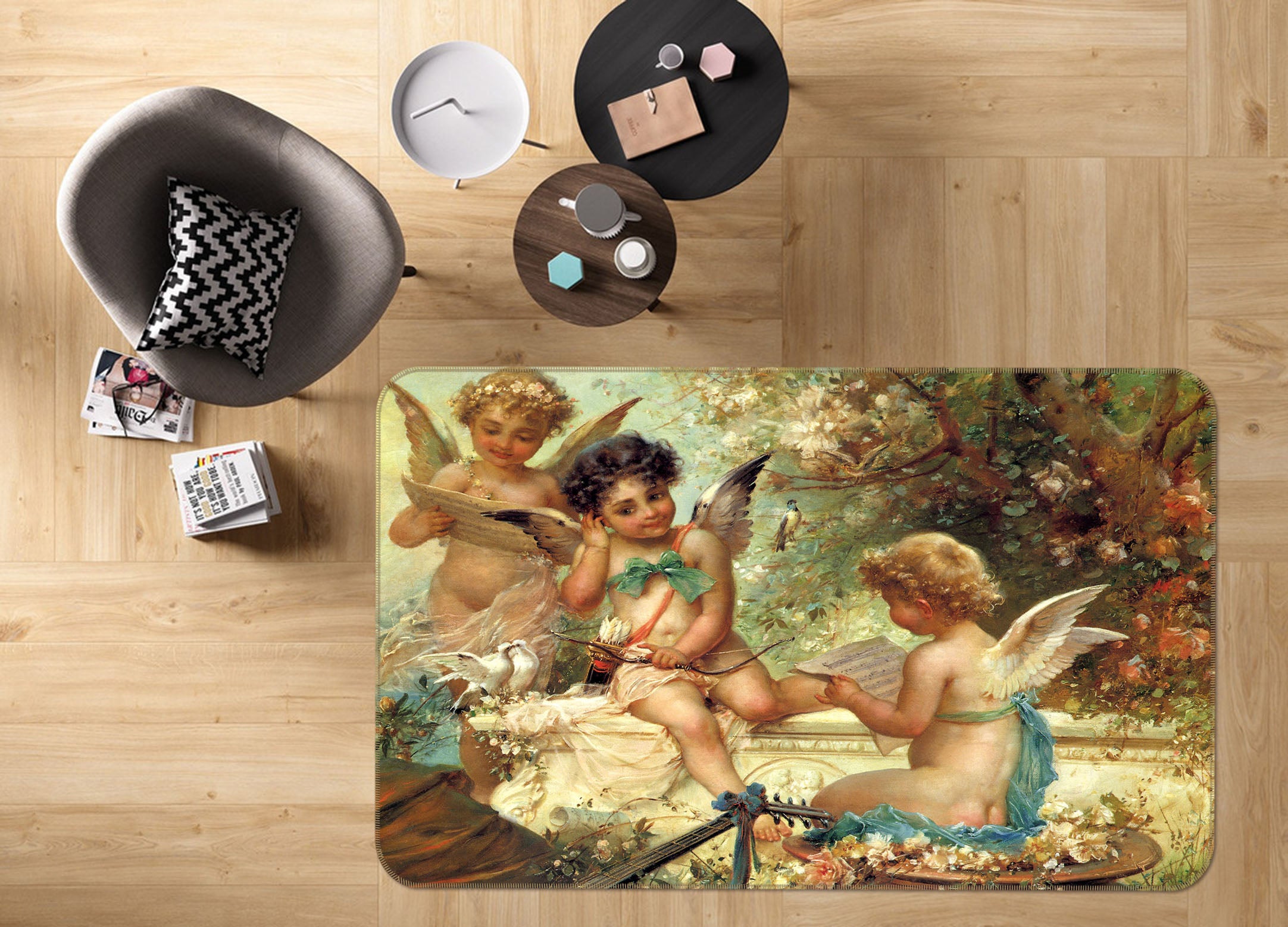 3D Little Angel 35216 Non Slip Rug Mat