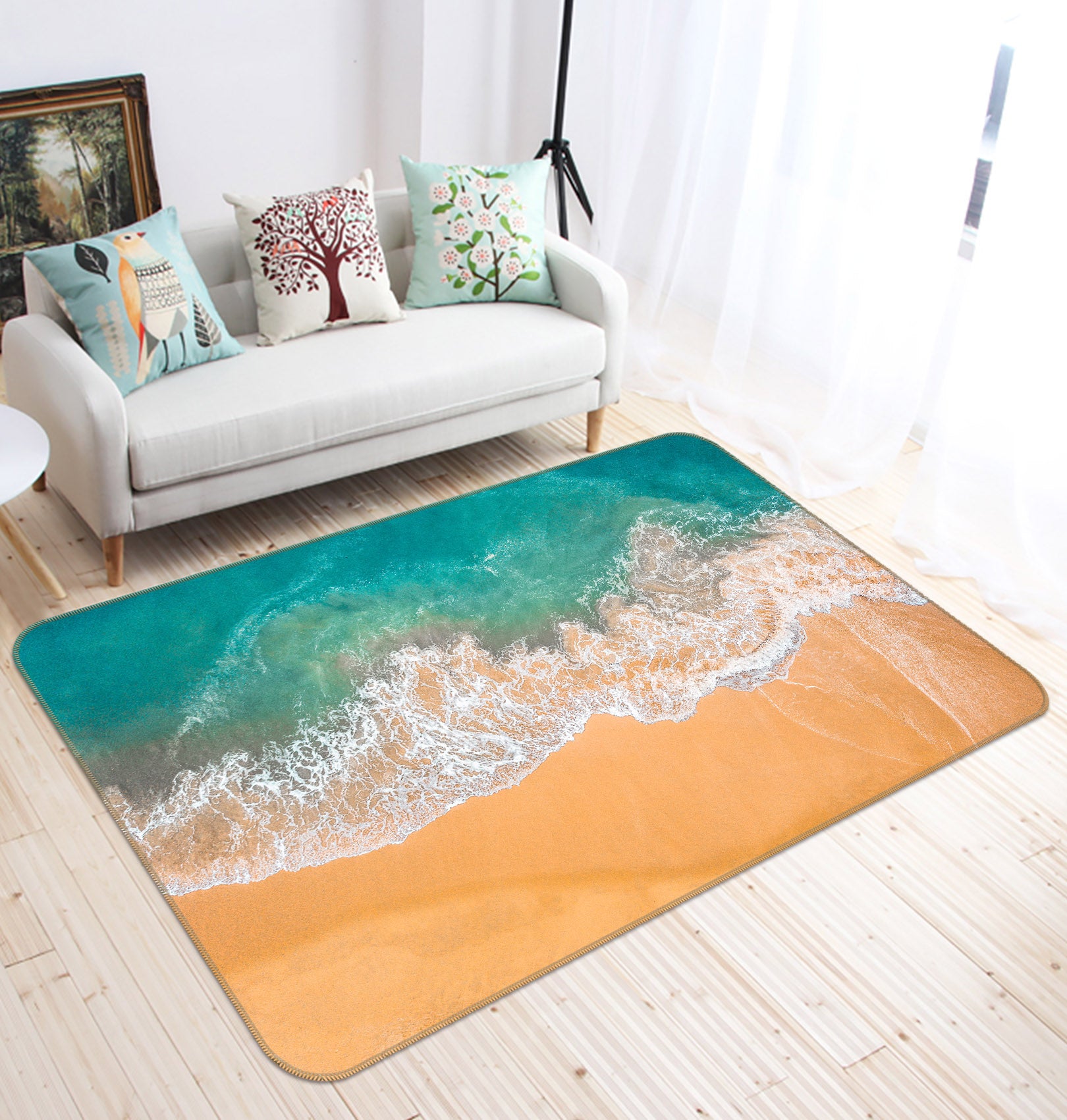 3D Seaside 29142 Non Slip Rug Mat