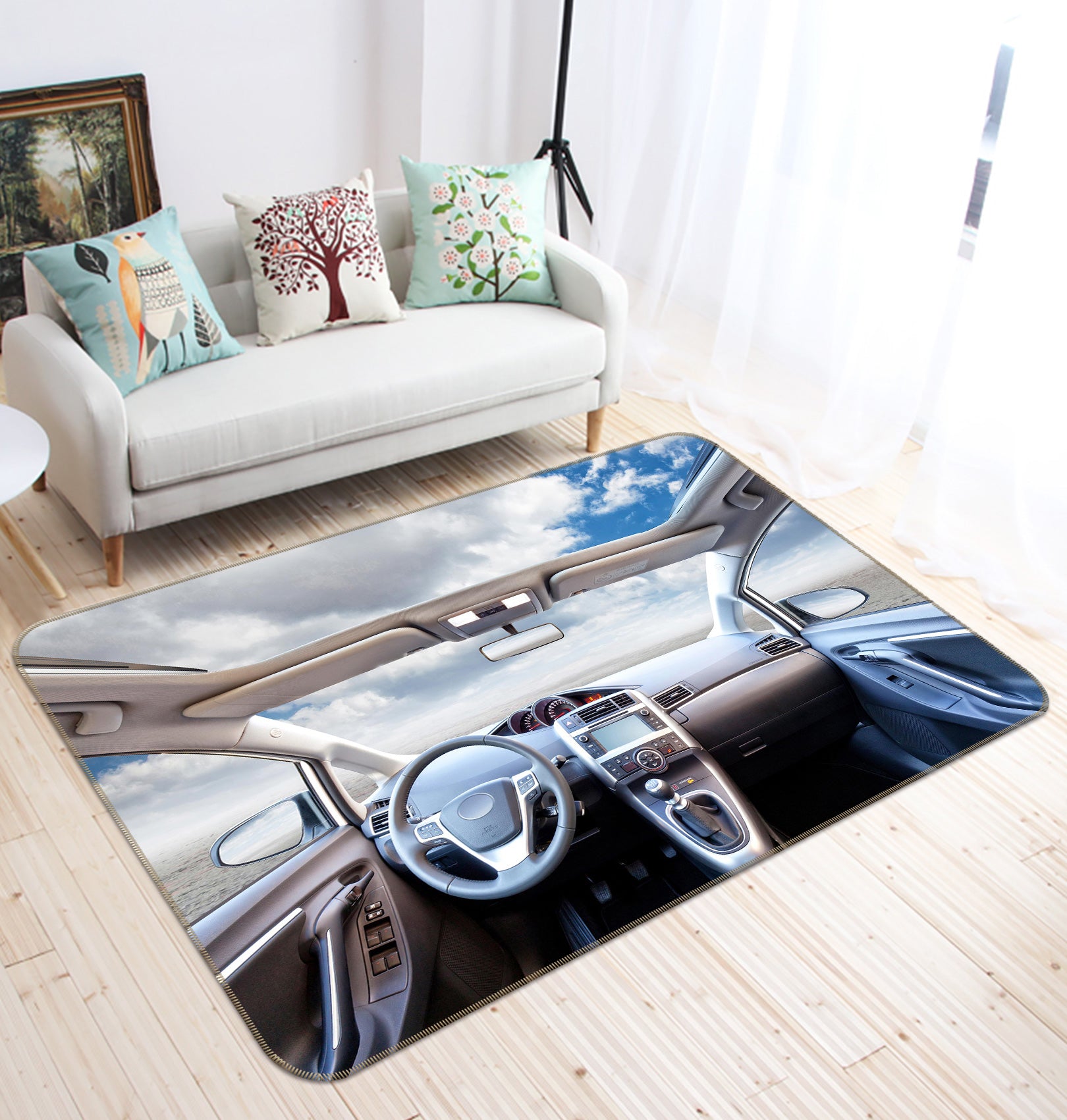 3D Automotive Interior 67205 Vehicle Non Slip Rug Mat