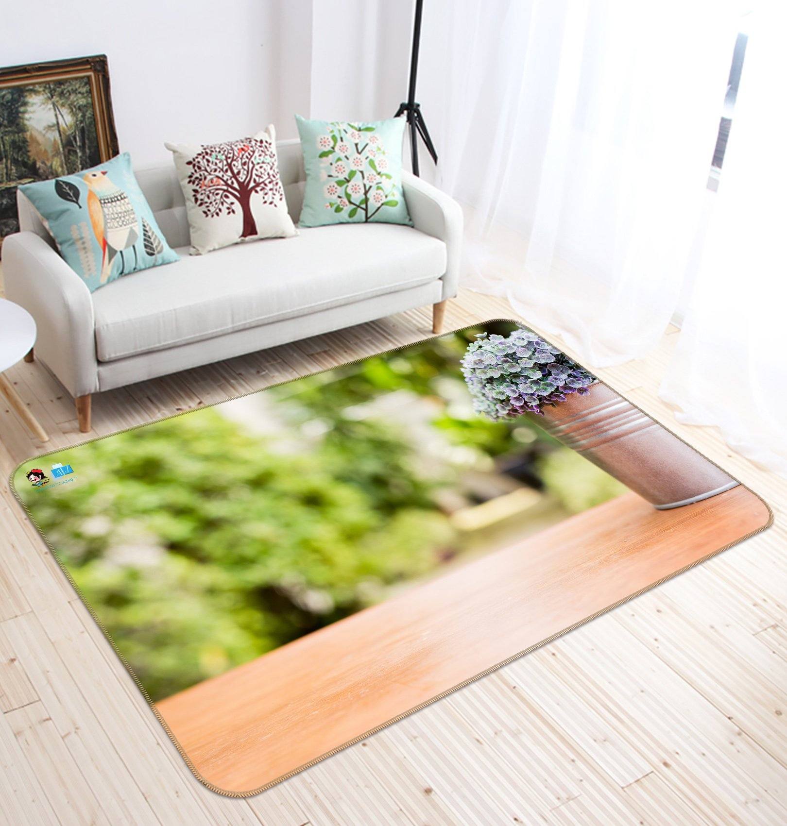 3D Flower Bucket 162 Non Slip Rug Mat Mat AJ Creativity Home 