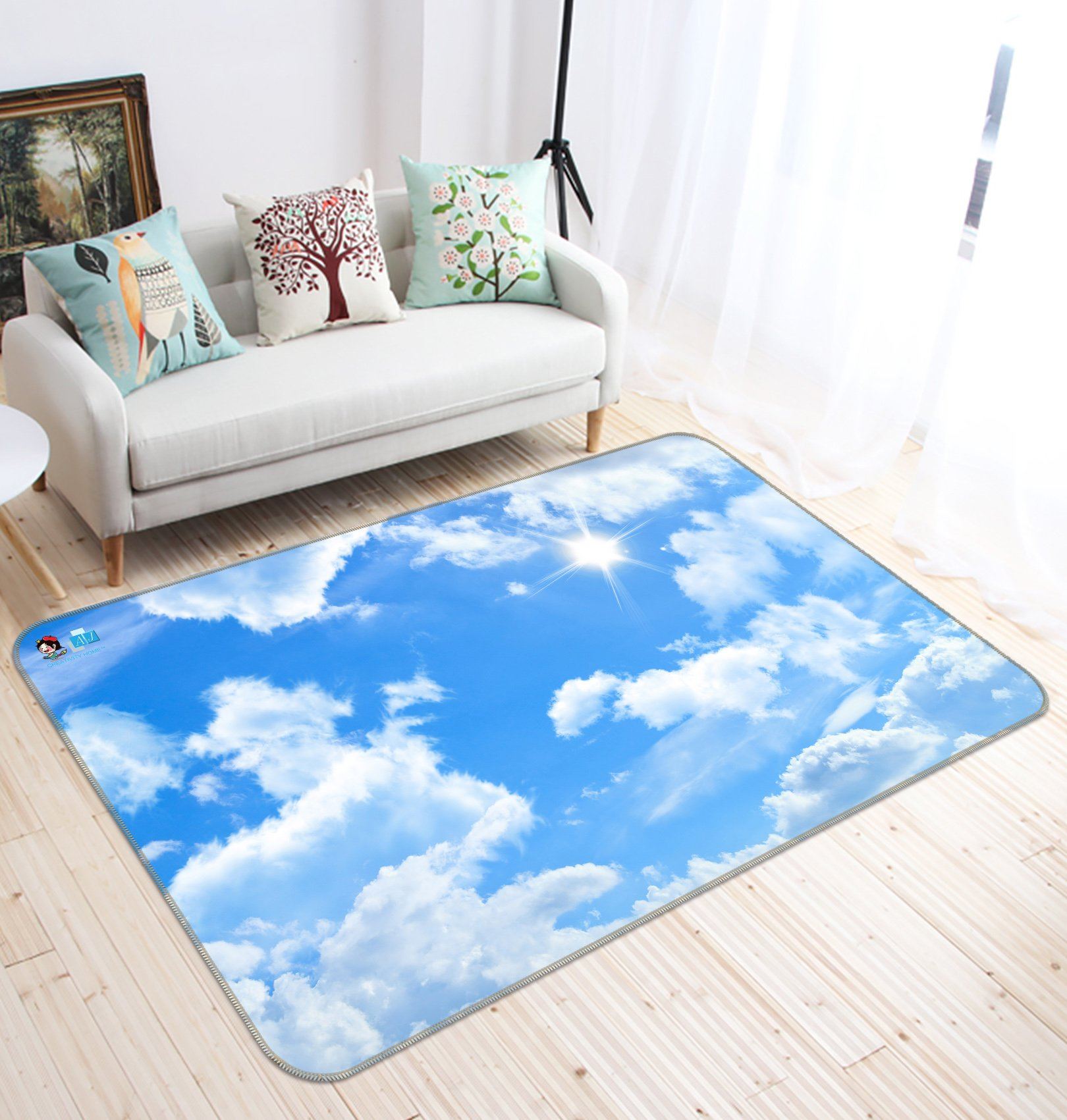 3D Sunshine Sky 661 Non Slip Rug Mat Mat AJ Creativity Home 
