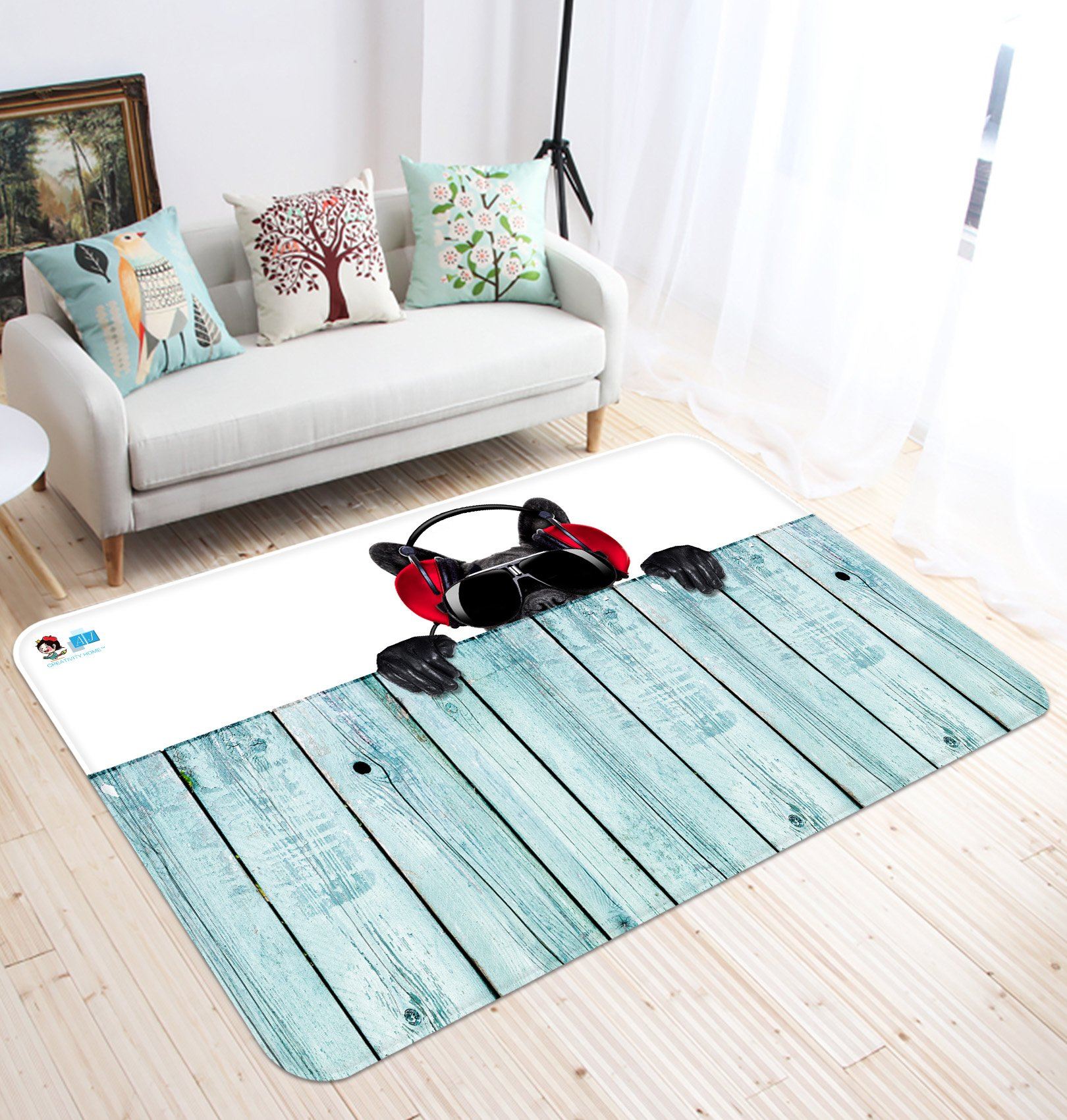 3D Cartoon 8267 Non Slip Rug Mat Mat AJ Creativity Home 