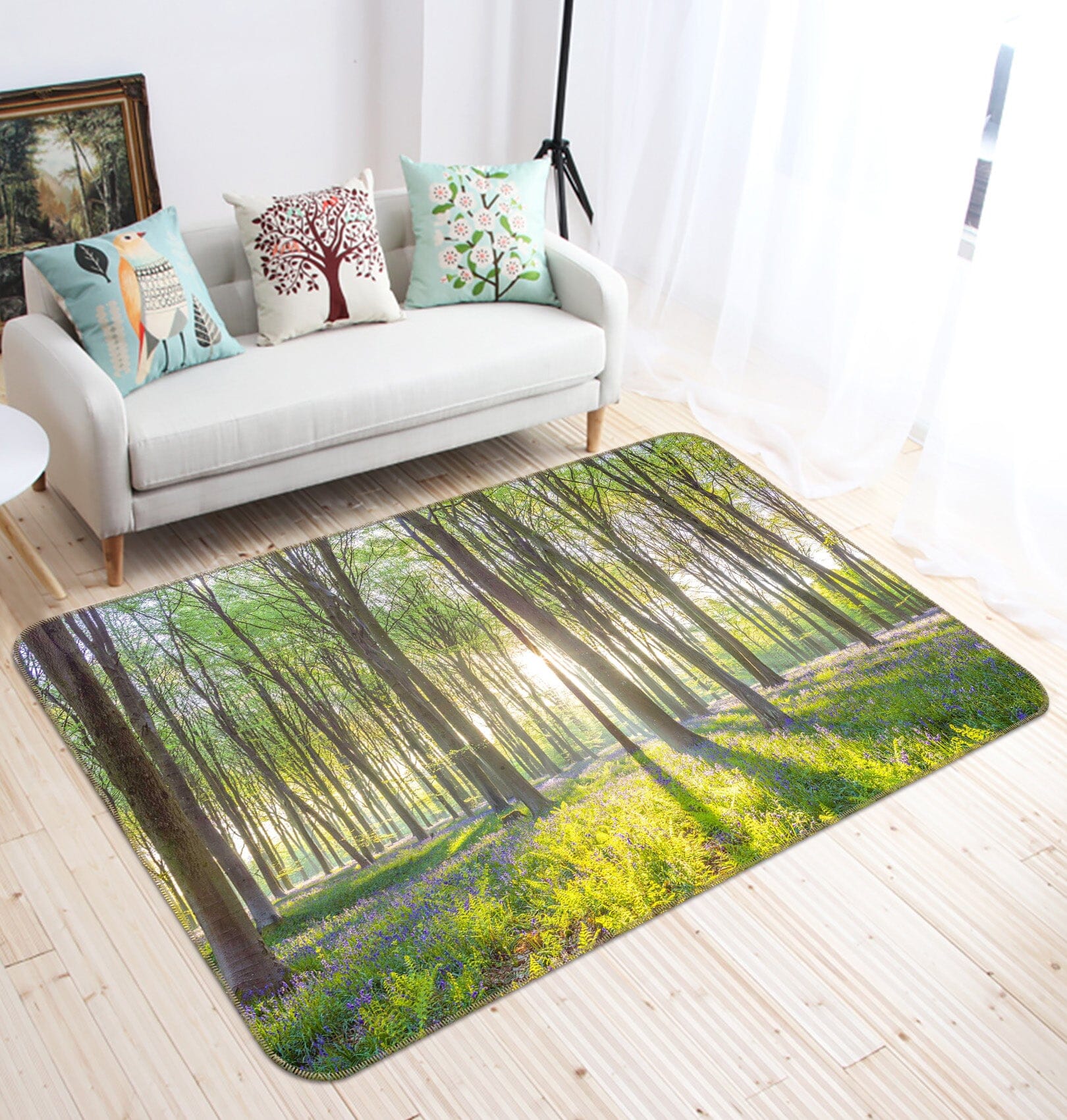 3D Sunshine Forest 1019 Assaf Frank Rug Non Slip Rug Mat Mat AJ Creativity Home 