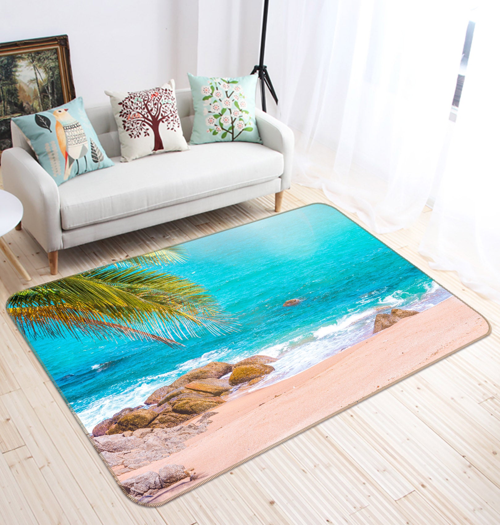 3D Seaside 29127 Non Slip Rug Mat