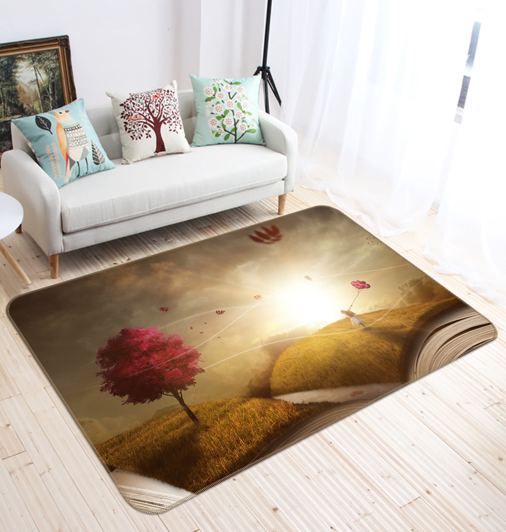 3D Tree Lawn 36111 Non Slip Rug Mat