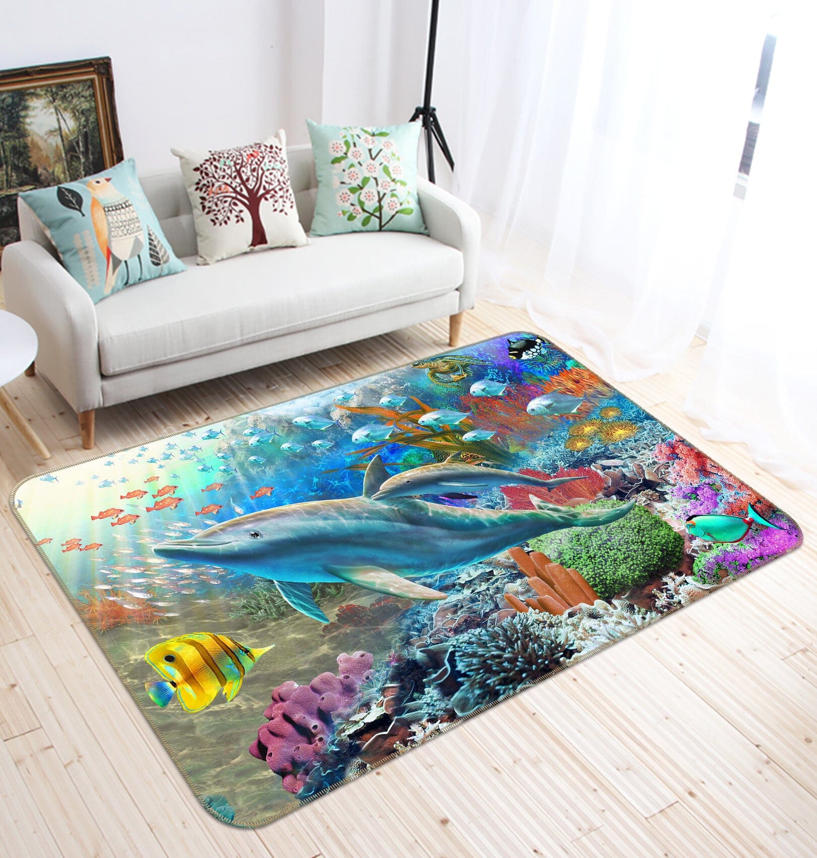 3D Color Ocean 1063 Adrian Chesterman Rug Non Slip Rug Mat Mat AJ Creativity Home 