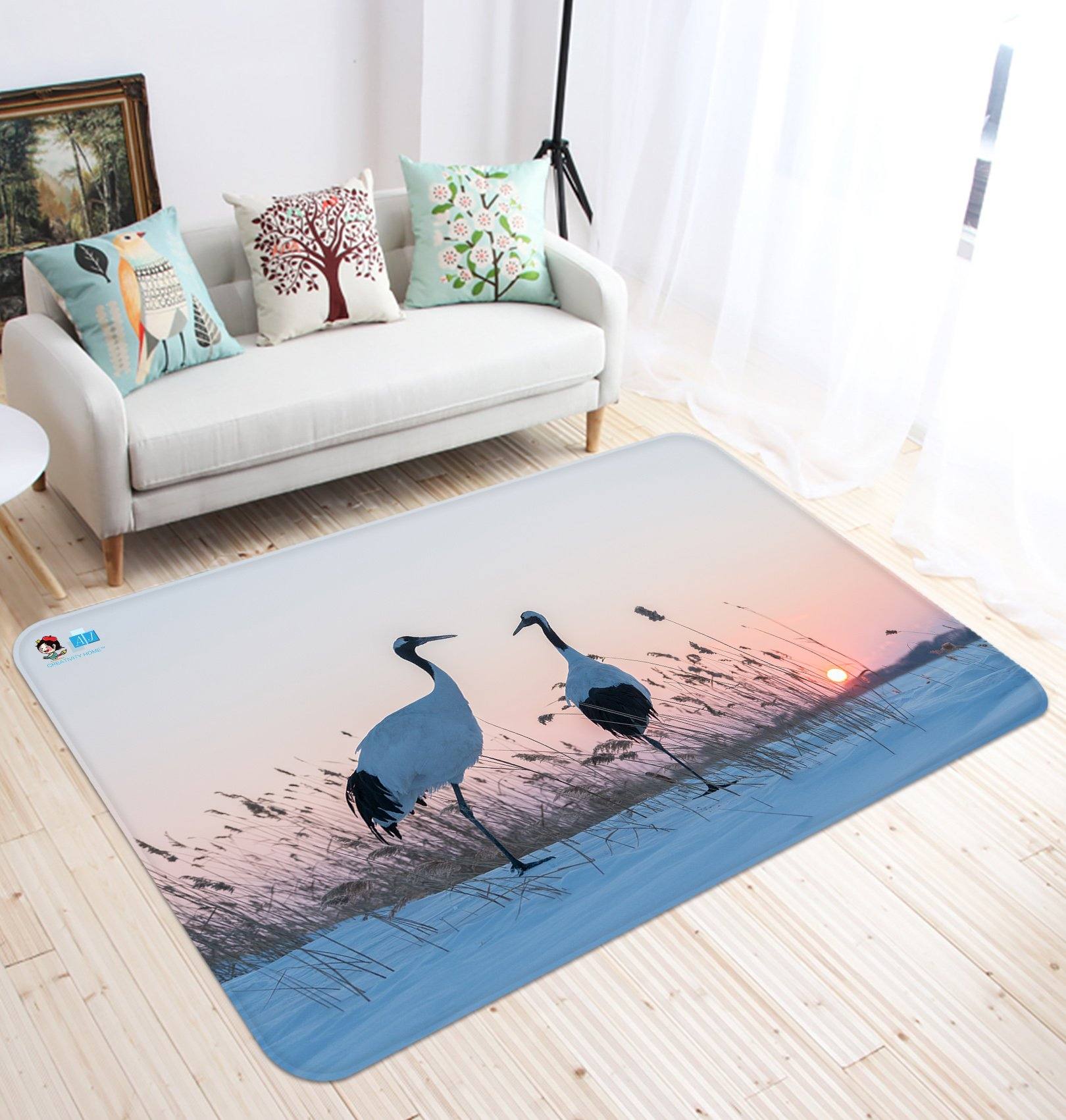 3D Crane 8264 Non Slip Rug Mat Mat AJ Creativity Home 