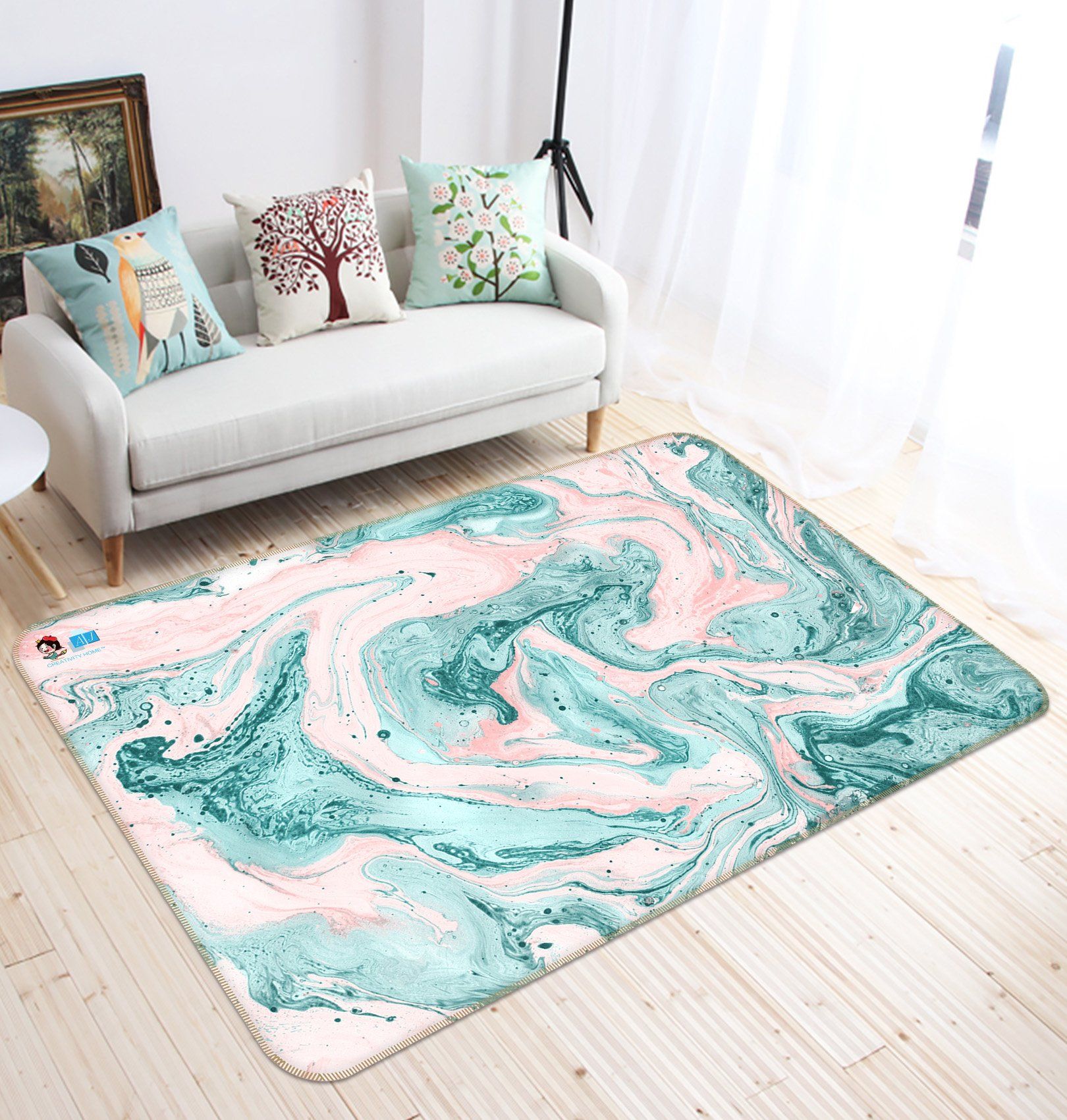 3D Corrugation 372 Non Slip Rug Mat Mat AJ Creativity Home 