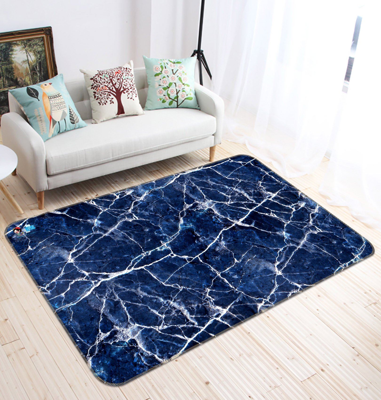 3D Marble 3046 Non Slip Rug Mat Mat AJ Creativity Home 