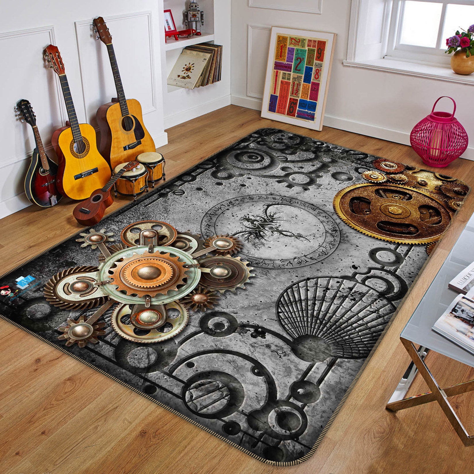 3D Gear 66096 Non Slip Rug Mat