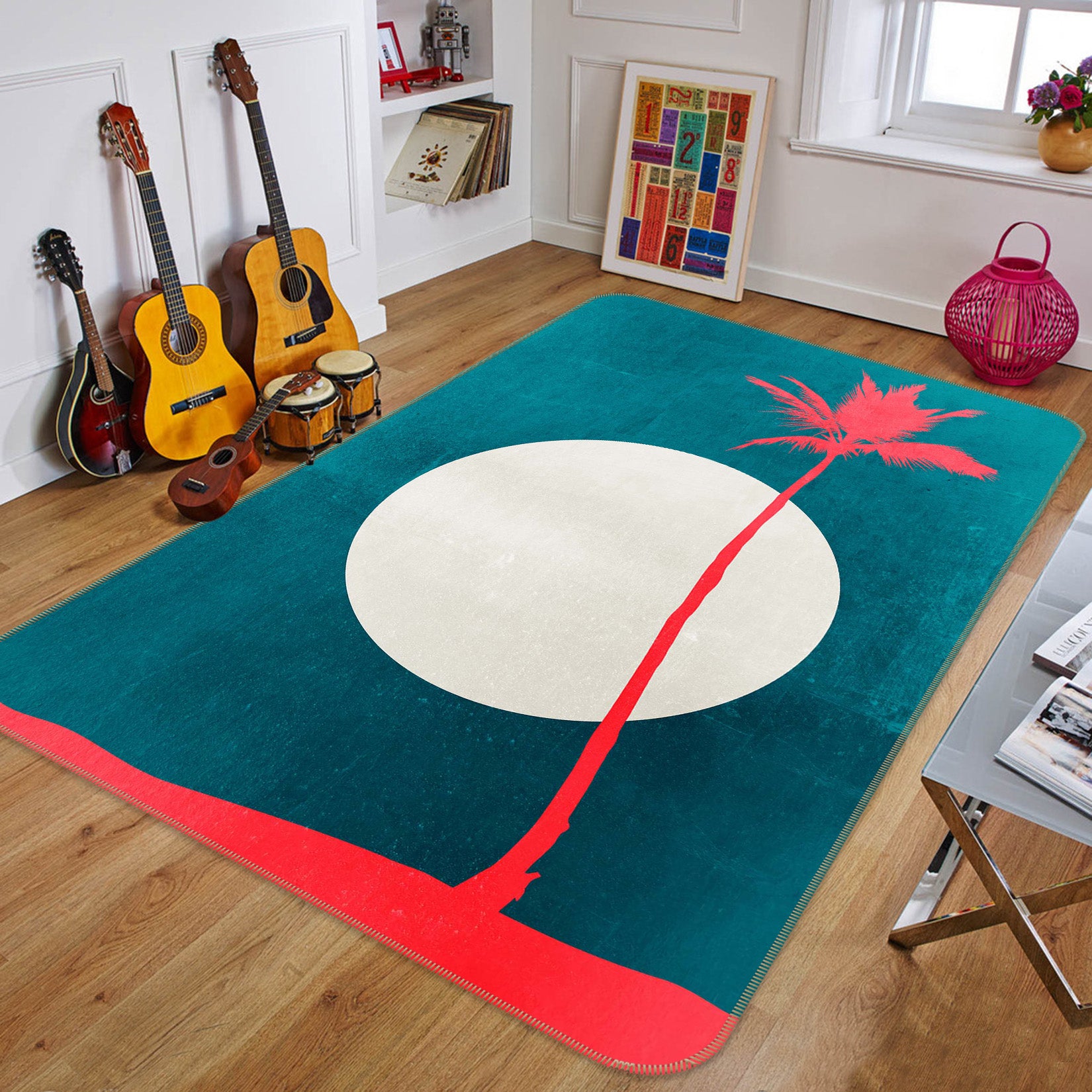 3D Carribean Dreams 1021 Boris Draschoff Rug Non Slip Rug Mat