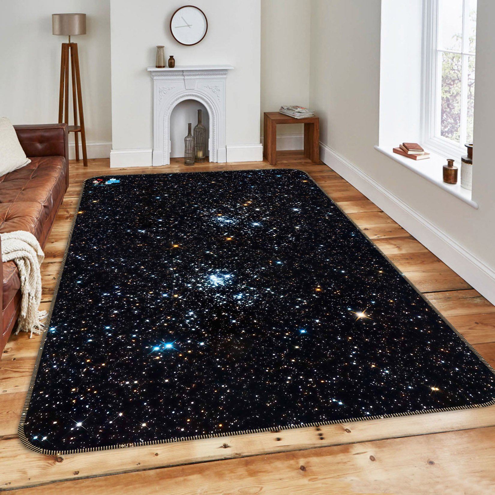 3D Stars Sky 143 Non Slip Rug Mat Mat AJ Creativity Home 