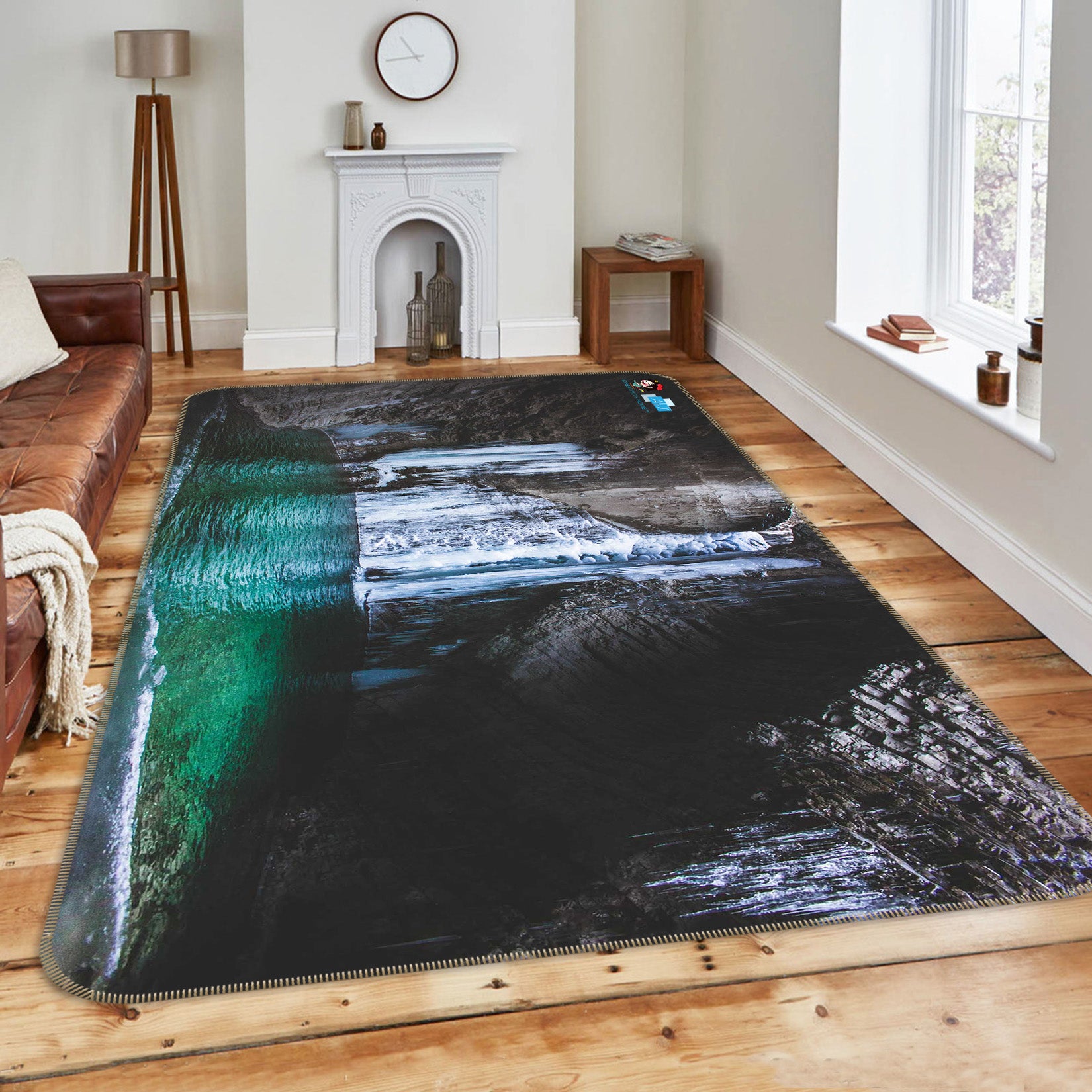 3D Waterfall 66062 Non Slip Rug Mat