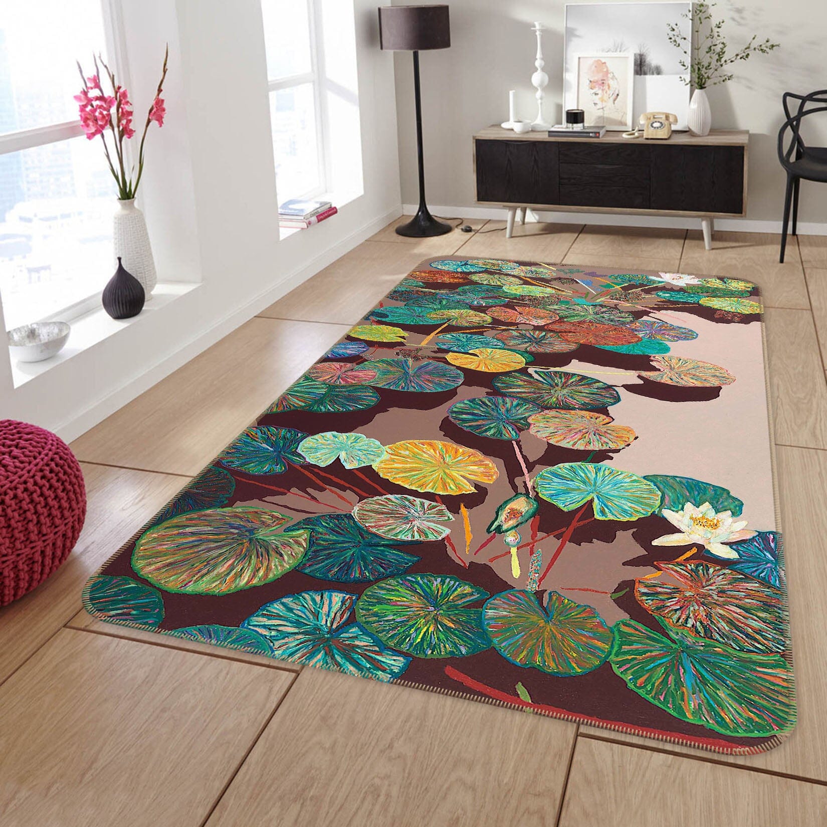 3D Frog Home 3031 Allan P. Friedlander Rug Non Slip Rug Mat Mat AJ Creativity Home 