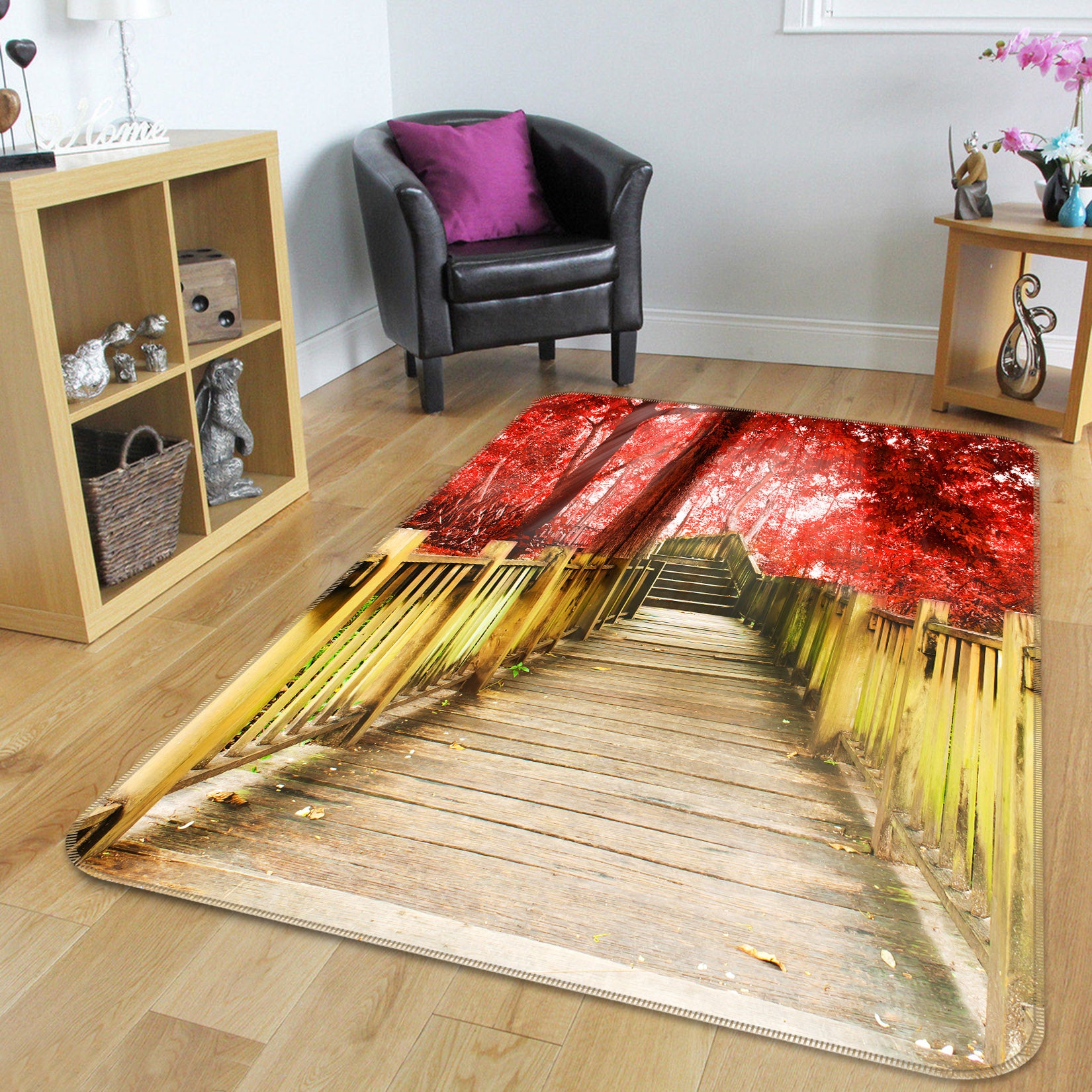 3D Bridge Gallery 26030 Non Slip Rug Mat