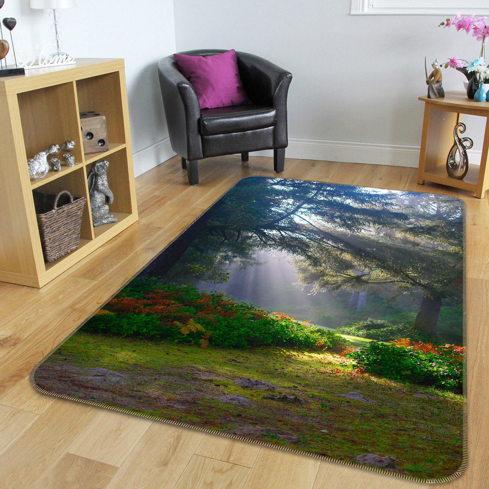 3D Tree 65166 Non Slip Rug Mat