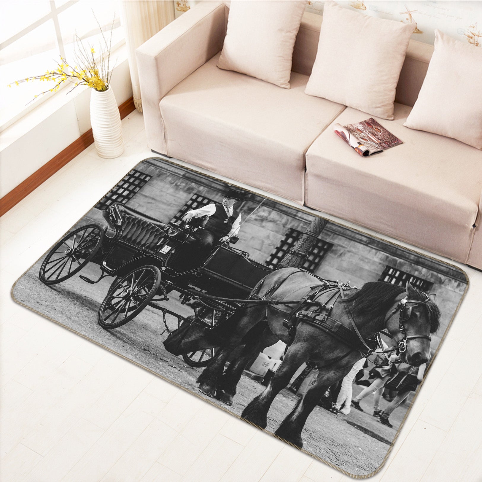 3D Carriage 68045 Vehicle Non Slip Rug Mat