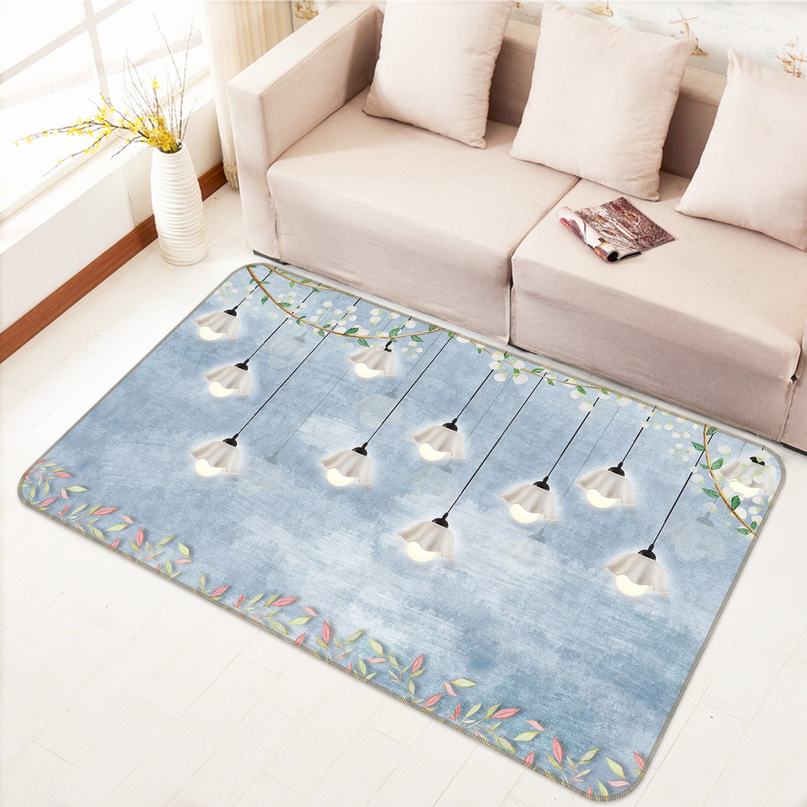 3D Light 77065 Non Slip Rug Mat