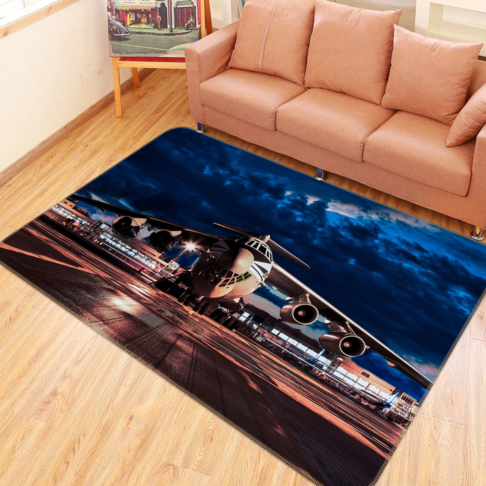 3D Apron Aircraft 68027 Vehicle Non Slip Rug Mat