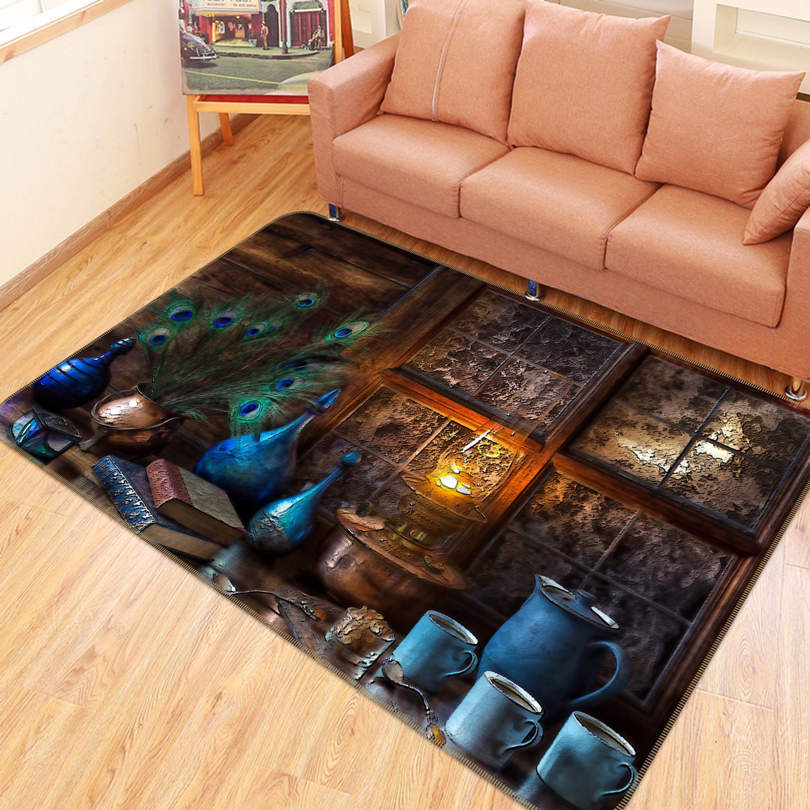 3D Bottles 36109 Non Slip Rug Mat
