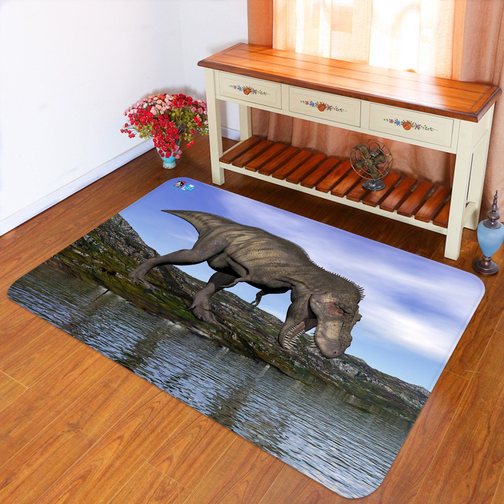 3D Dinosaur 2767 Non Slip Rug Mat Mat AJ Creativity Home 