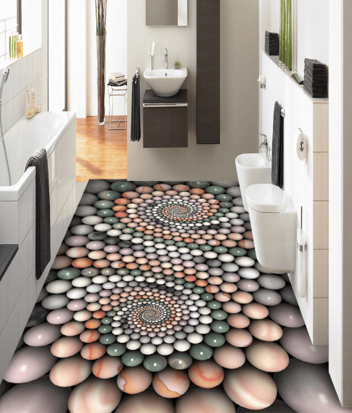 3D Various Sizes 055 Floor Mural Wallpaper AJ Wallpaper 2 