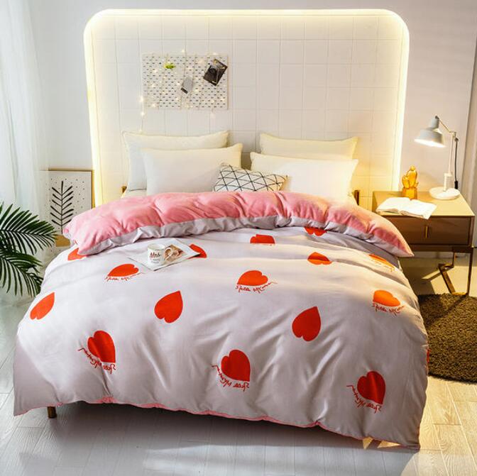 3D Heart Of Hearts 3058 Bed Pillowcases Quilt