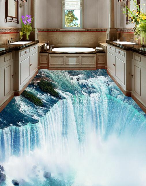 3D Marine Vortex Floor Mural Wallpaper AJ Wallpaper 2 