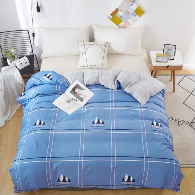 3D Blue 3038 Bed Pillowcases Quilt