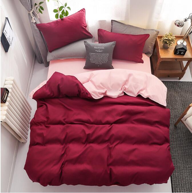 3D Crimson Pink 2129 Bed Pillowcases Quilt