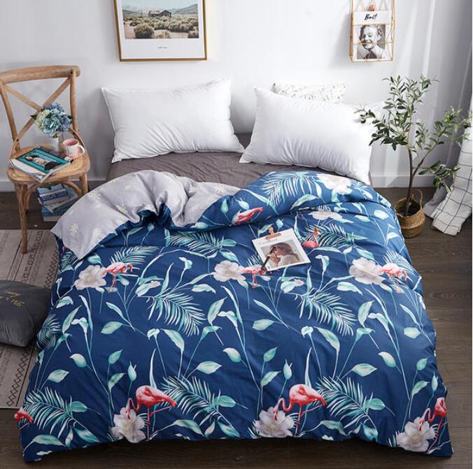 3D Grass Flamingo 3141 Bed Pillowcases Quilt