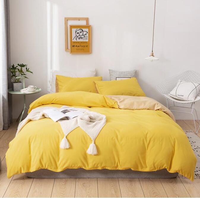 3D Yellow 2085 Bed Pillowcases Quilt