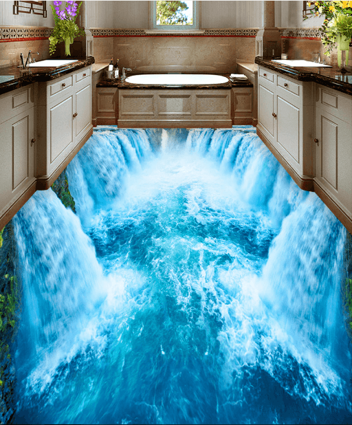 3D Stormy 300 Floor Mural Wallpaper AJ Wallpaper 2 