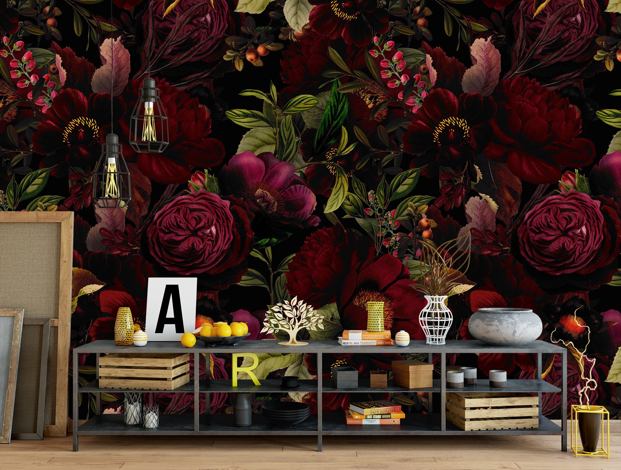 3D Night Garden 177 Uta Naumann Wall Mural Wall Murals