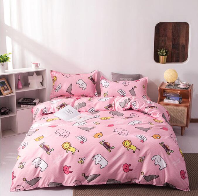 3D Simplify The Cartoon Animals 3066 Bed Pillowcases Quilt