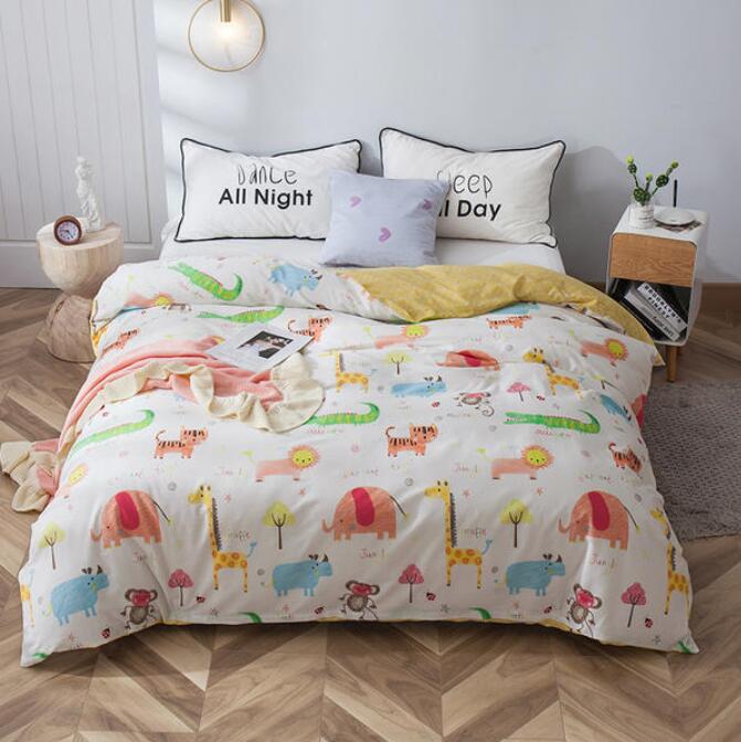 3D Colorful Animals 4192 Bed Pillowcases Quilt