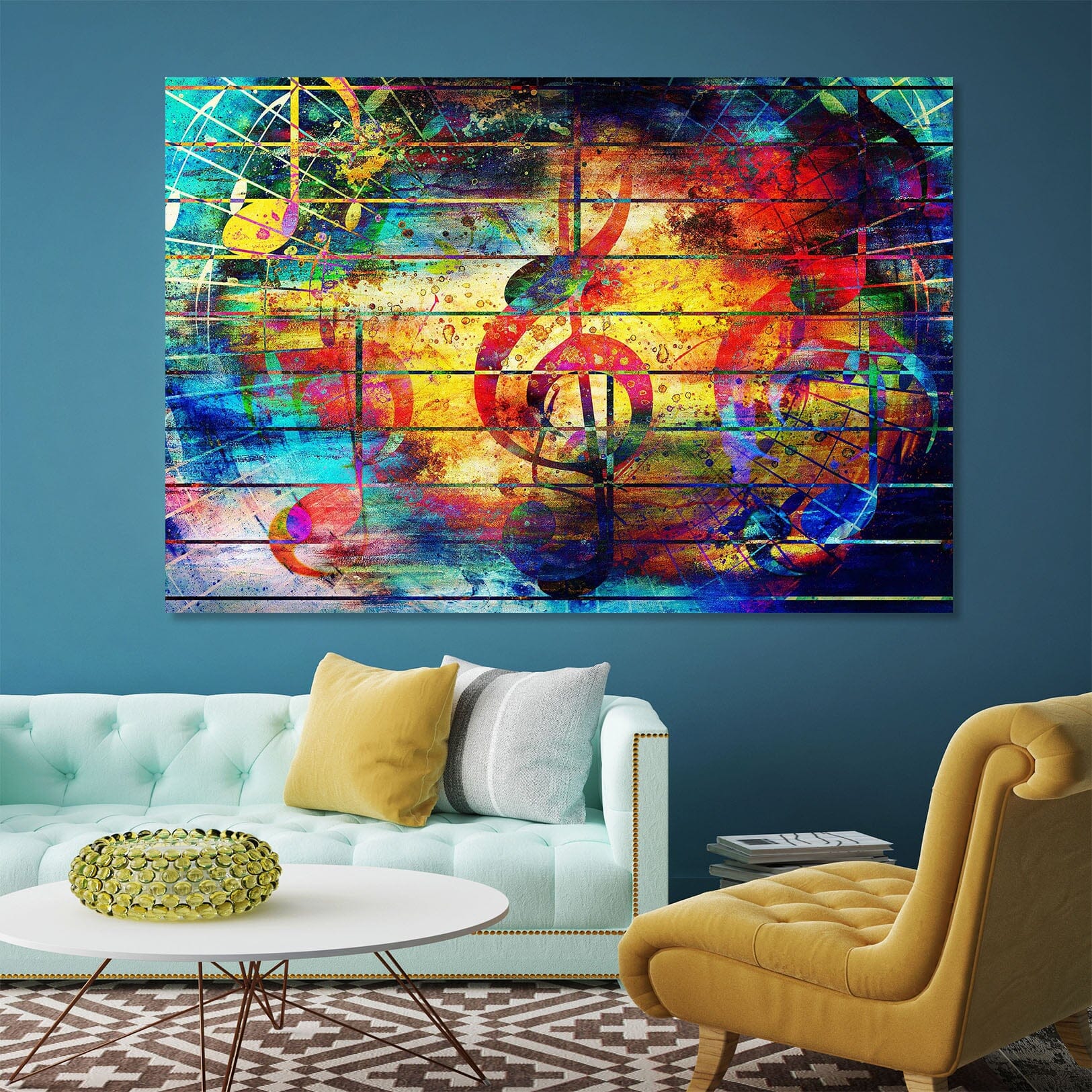 3D Red Note Pattern 1037 Wall Sticker Wallpaper AJ Wallpaper 2 