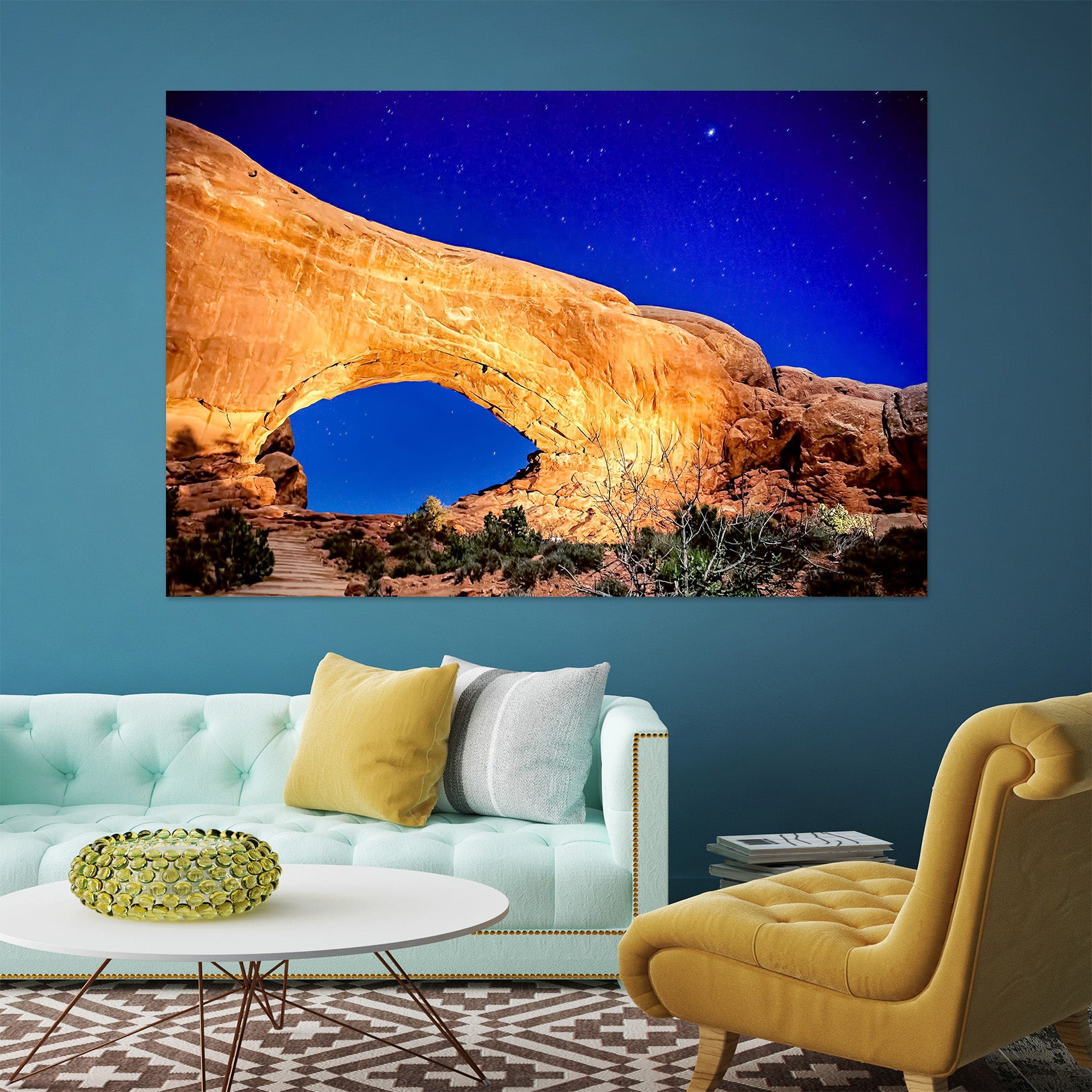 3D Starry Sky Stone 4055 Beth Sheridan Wall Sticker