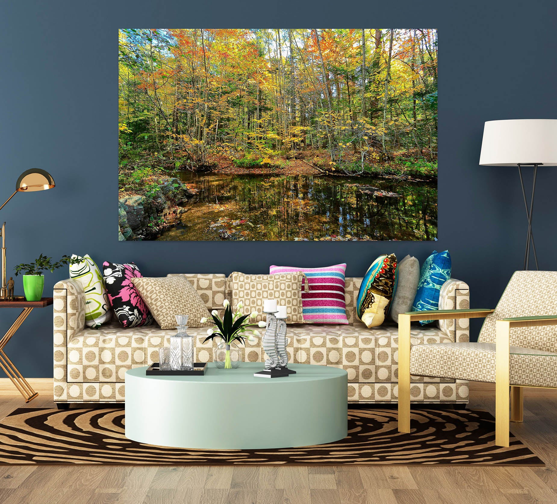 3D Forest 61197 Kathy Barefield Wall Sticker