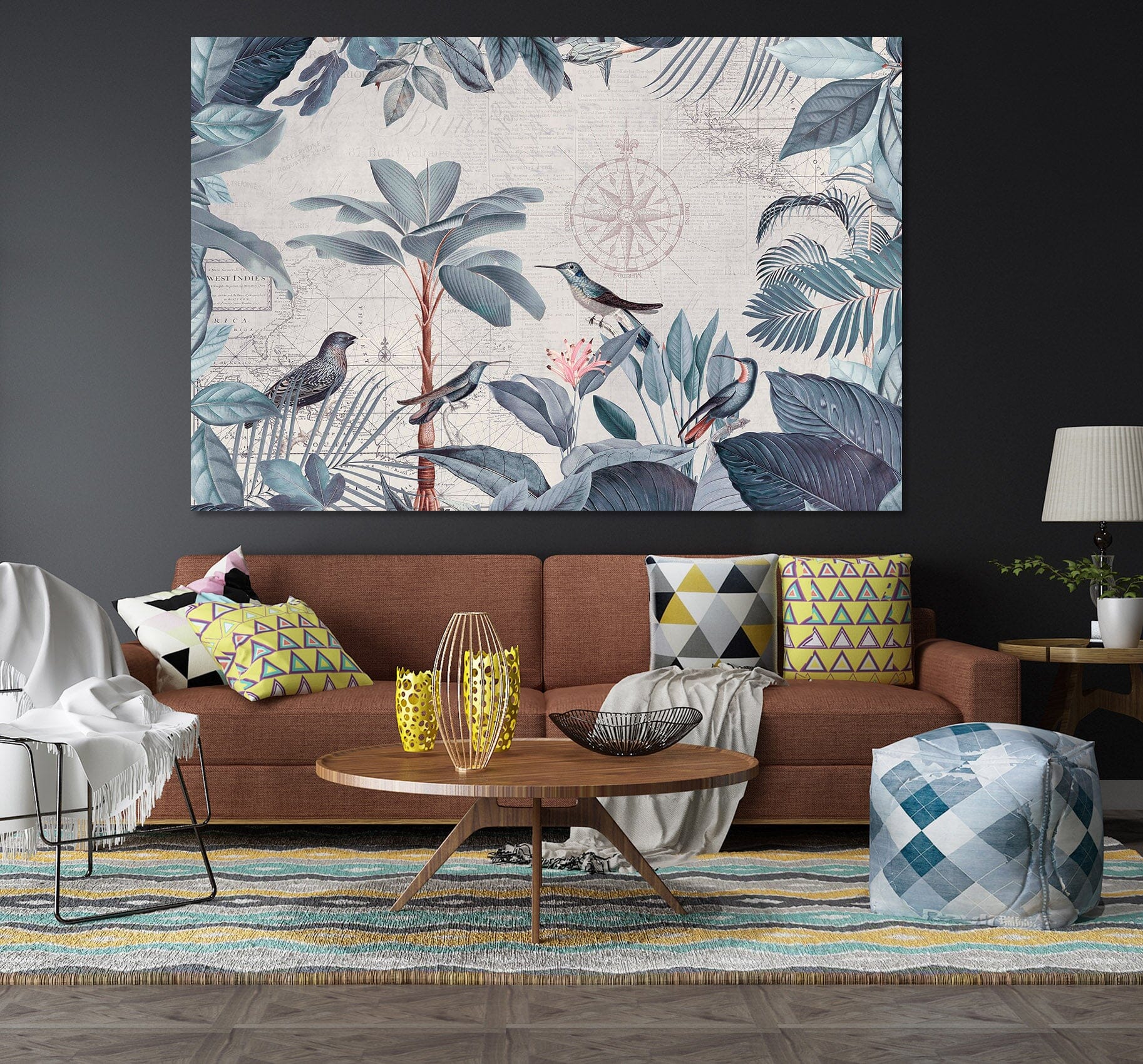 3D Bird Family 119 Andrea haase Wall Sticker Wallpaper AJ Wallpaper 2 