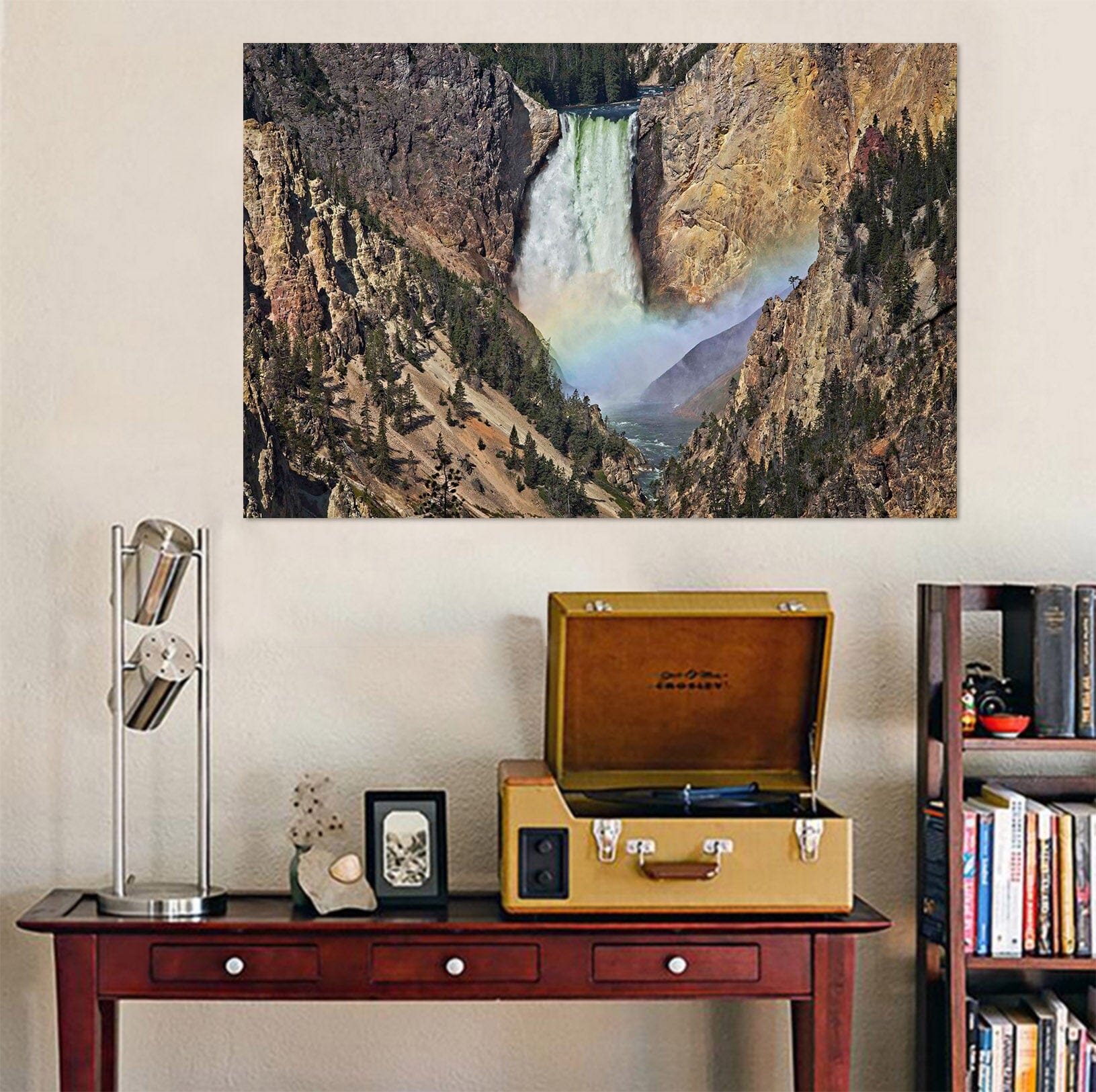 3D Rainbow Waterfall 023 Kathy Barefield Wall Sticker Wallpaper AJ Wallpaper 2 