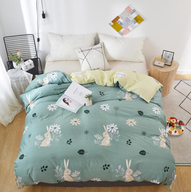 3D Rabbit 3031 Bed Pillowcases Quilt