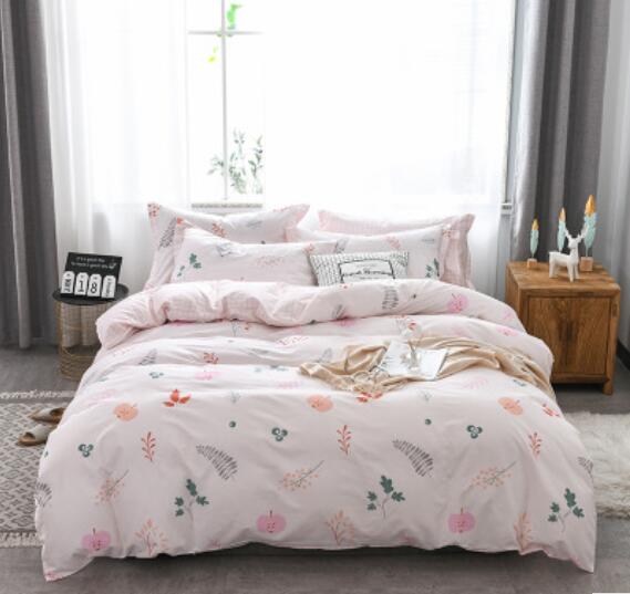 3D Light Pink 30342 Bed Pillowcases Quilt