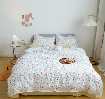 3D Floret 40248 Bed Pillowcases Quilt