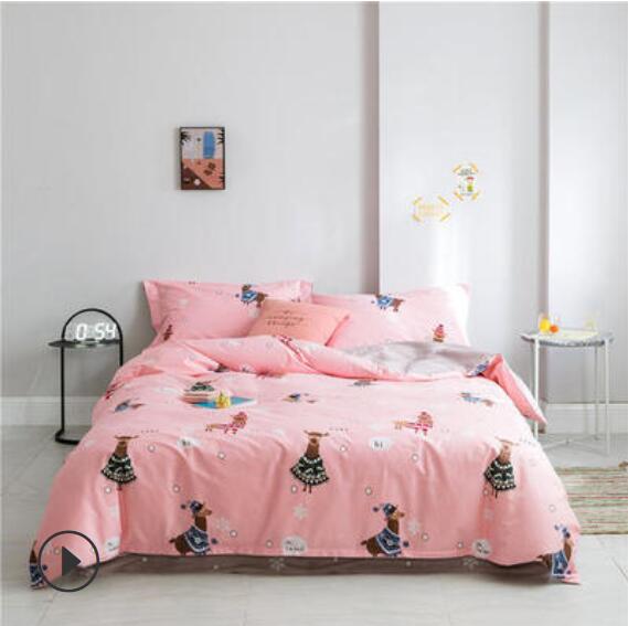 3D Bear In Skirt 14097 Bed Pillowcases Quilt