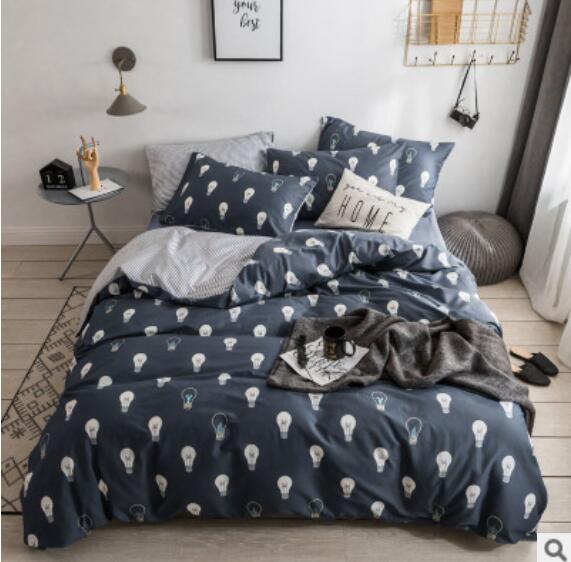 3D Black Background Light Bulb 15079 Bed Pillowcases Quilt
