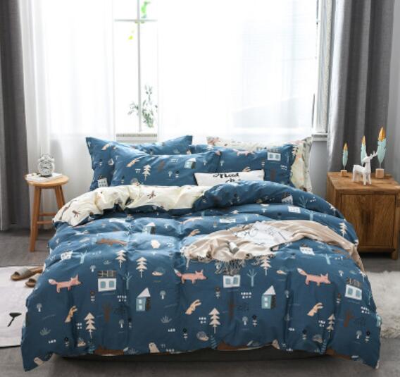 3D Forest Pattern 40008 Bed Pillowcases Quilt